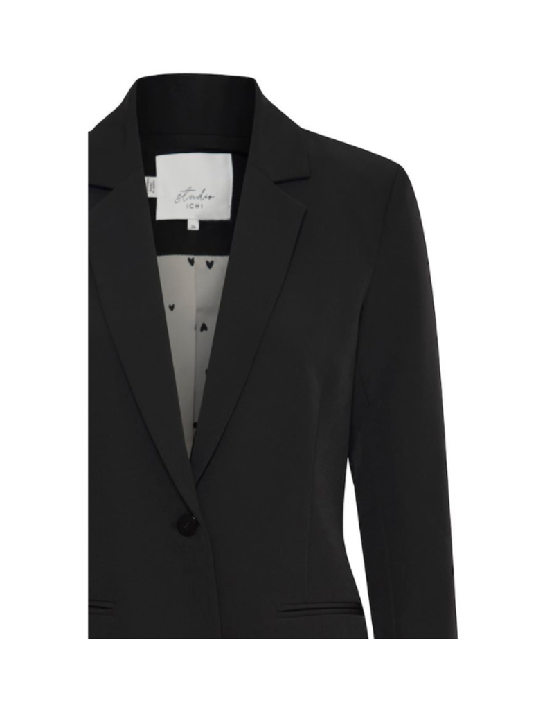 ICHI Lexi Blazer in Black by ICHI