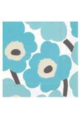 UNIKKO Turquoise Marimekko Cocktail Napkins