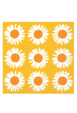 AURINGONKUKKA Orange Yellow Marimekko Cocktail Napkins