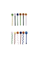 Creative Co-Op Handmade Glass Spoon Set