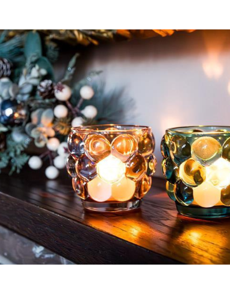Bubble Brown Votive