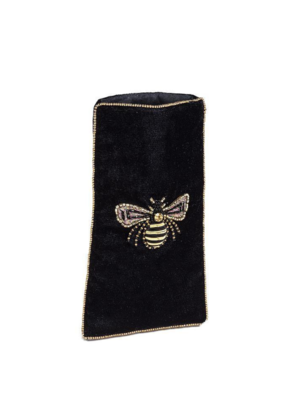 Bee Velvet Eyeglass Case