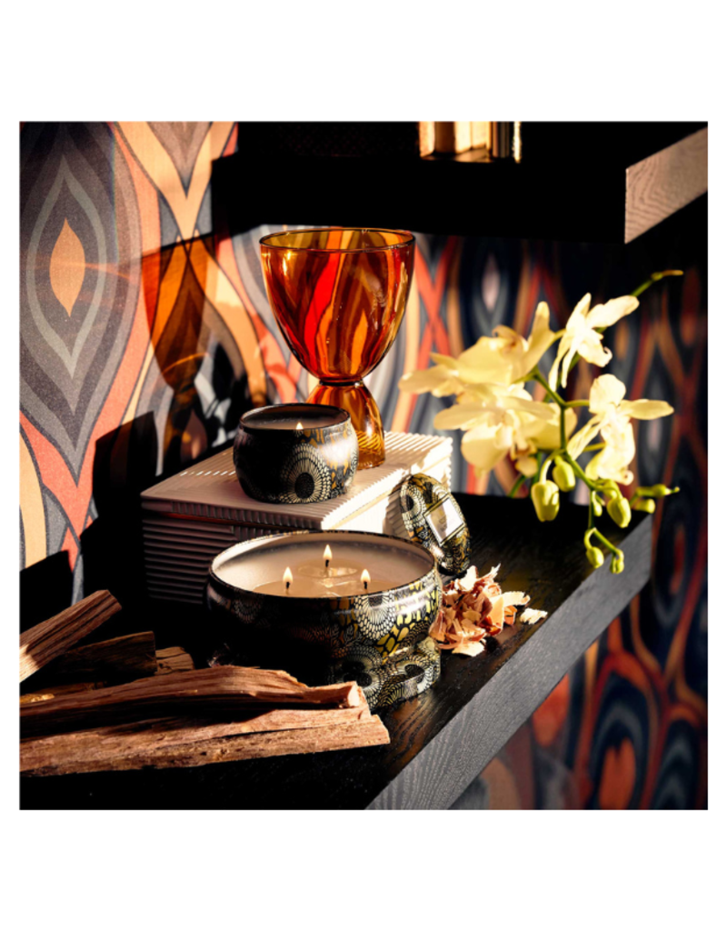 Voluspa 3-Wick Tin Candle in Baltic Amber by Voluspa