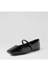 Mollini LAST ONE - SIZE 36 - Tokena Ballet Flat in Black Patent Leather by Mollini