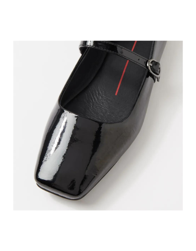 Mollini LAST ONE - SIZE 36 - Tokena Ballet Flat in Black Patent Leather by Mollini