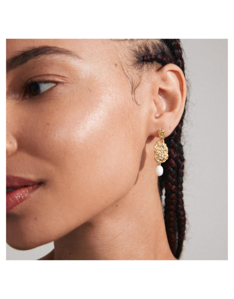 PILGRIM True Gold-Plated Earrings by Pilgrim