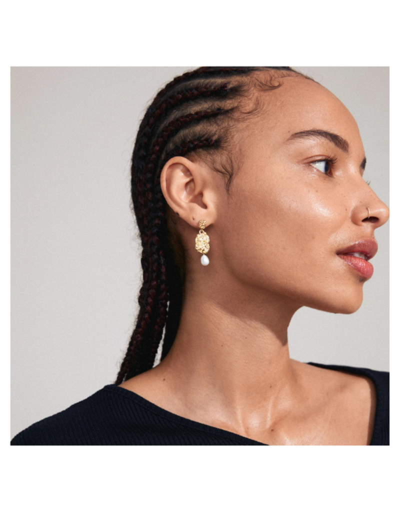 PILGRIM True Gold-Plated Earrings by Pilgrim