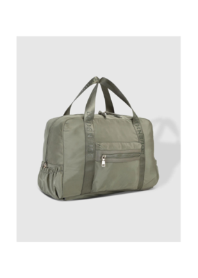 Louenhide Jenn Nylon Travel Bag in Khaki by Louenhide