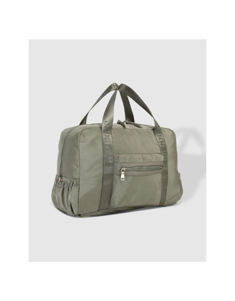 Louenhide Jenn Nylon Travel Bag in Khaki by Louenhide