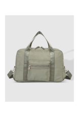 Louenhide Jenn Nylon Travel Bag in Khaki by Louenhide