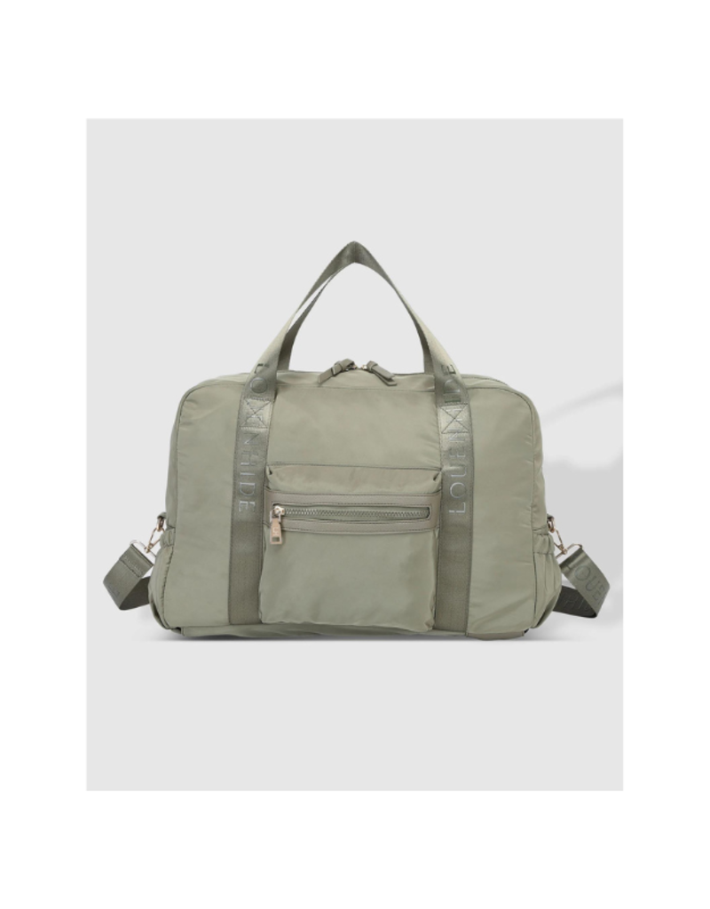 Louenhide Jenn Nylon Travel Bag in Khaki by Louenhide
