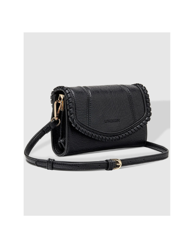 Louenhide Harlow Crossbody Bag in Black by Louenhide