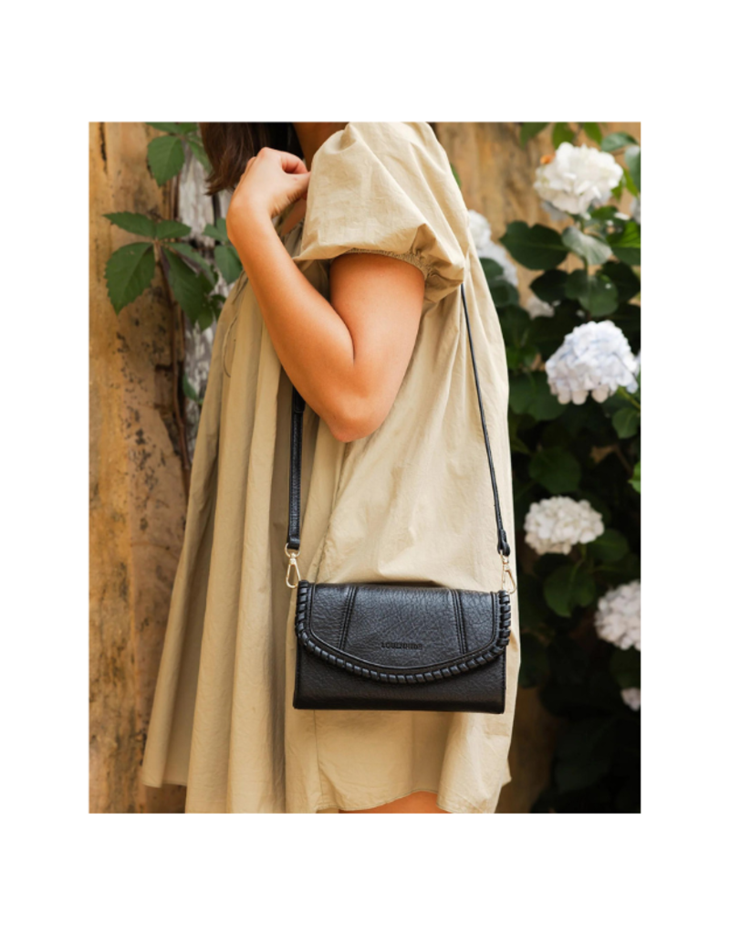 Louenhide Harlow Crossbody Bag in Black by Louenhide