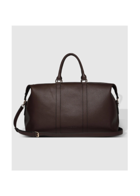 Louenhide Boston Travel Bag in Chocolate by Louenhide