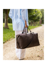 Louenhide Boston Travel Bag in Chocolate by Louenhide