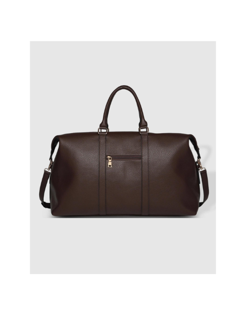 Louenhide Boston Travel Bag in Chocolate by Louenhide