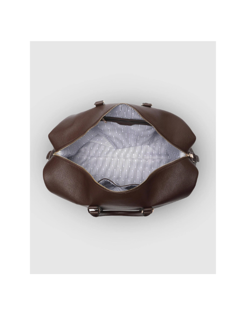 Louenhide Boston Travel Bag in Chocolate by Louenhide