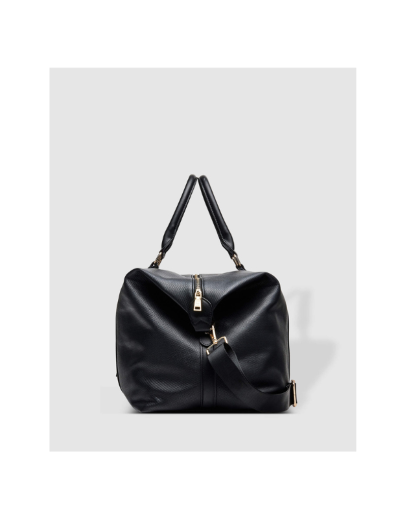 Louenhide Boston Travel Bag in Black by Louenhide