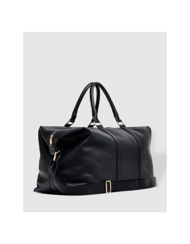 Louenhide Boston Travel Bag in Black by Louenhide