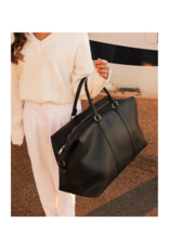 Louenhide Boston Travel Bag in Black by Louenhide
