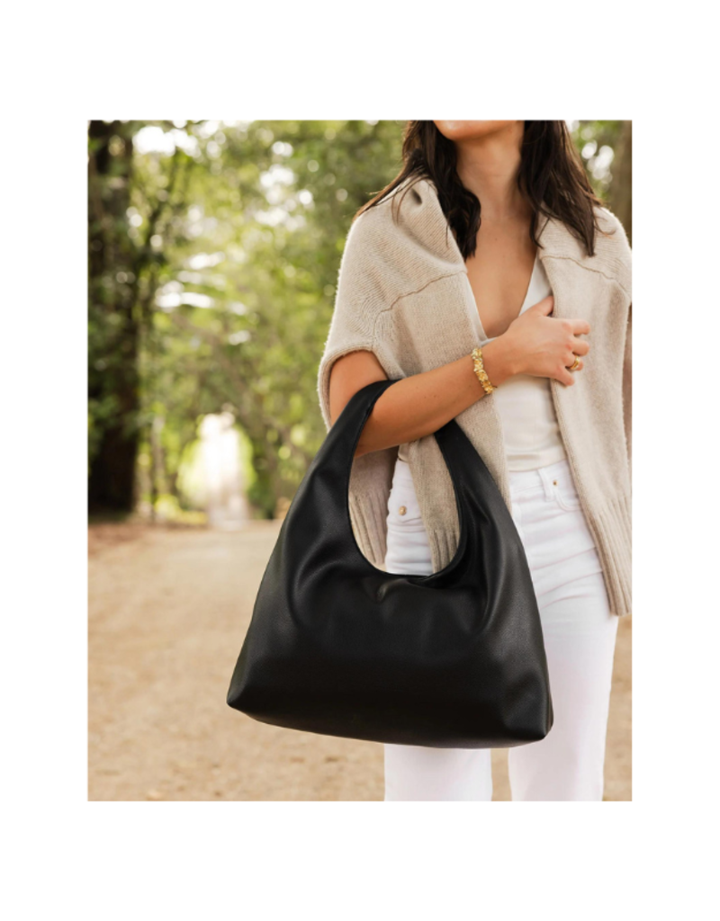 Louenhide Monaco Shoulder Bag in Black by Louenhide