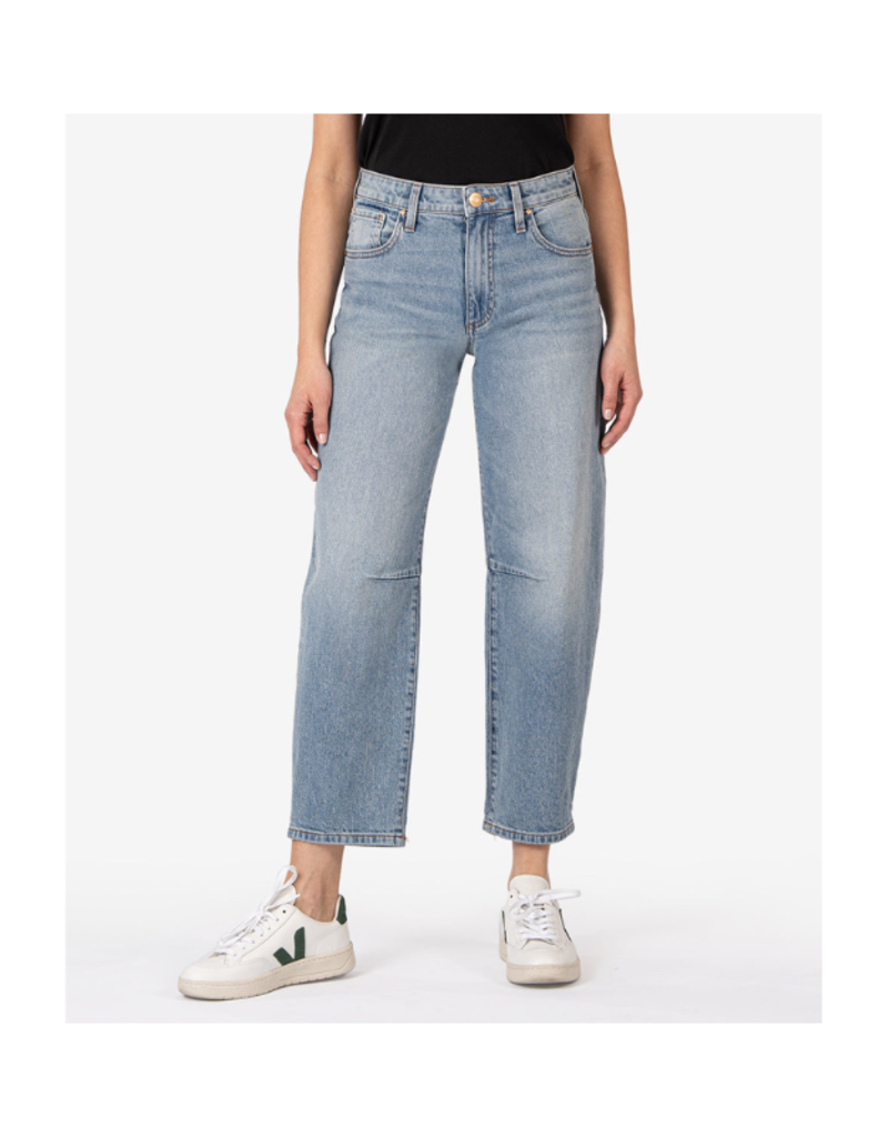 Kut from the Kloth Ashley Slouchy Barrel Jean in Decency Wash by Kut from the Kloth