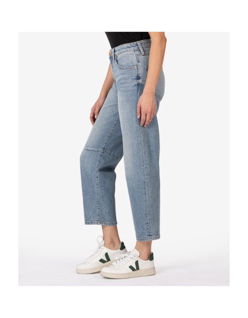 Kut from the Kloth Ashley Slouchy Barrel Jean in Decency Wash by Kut from the Kloth