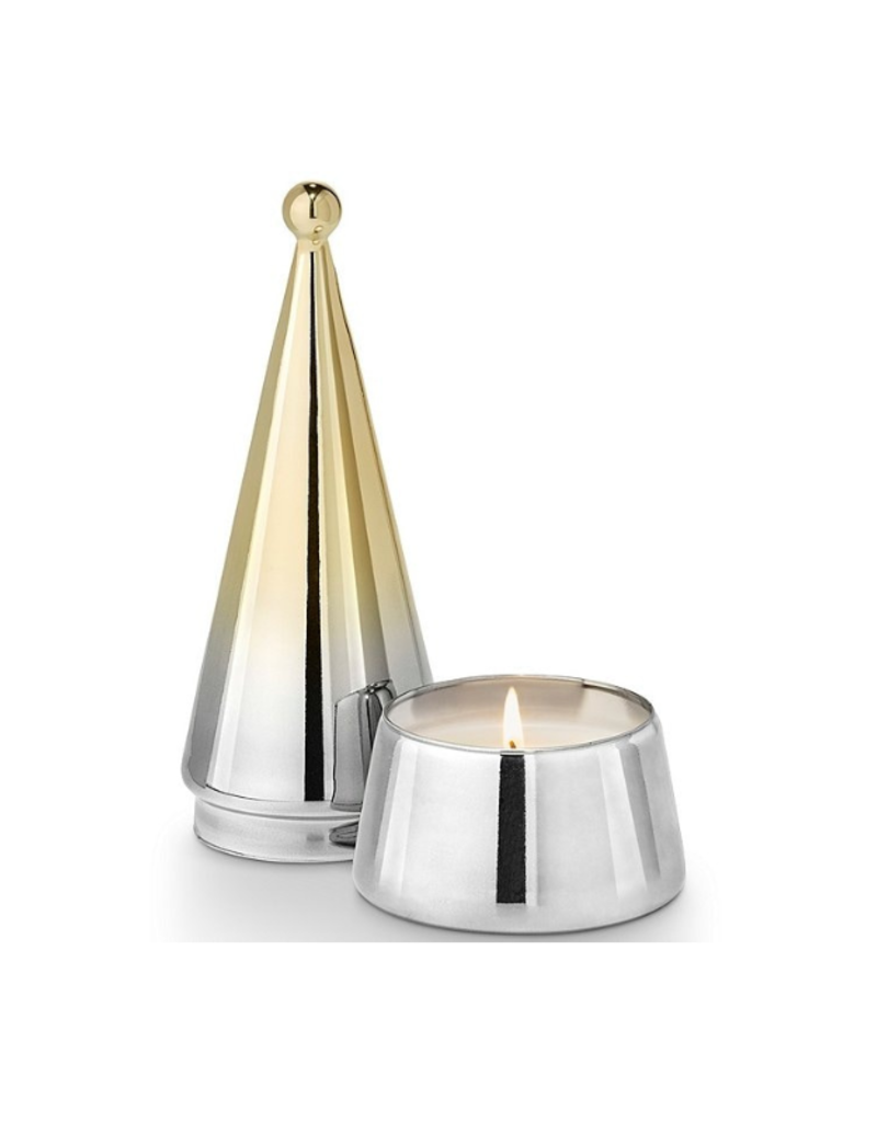 Illume Winter White Medium High Shine Tree Candle