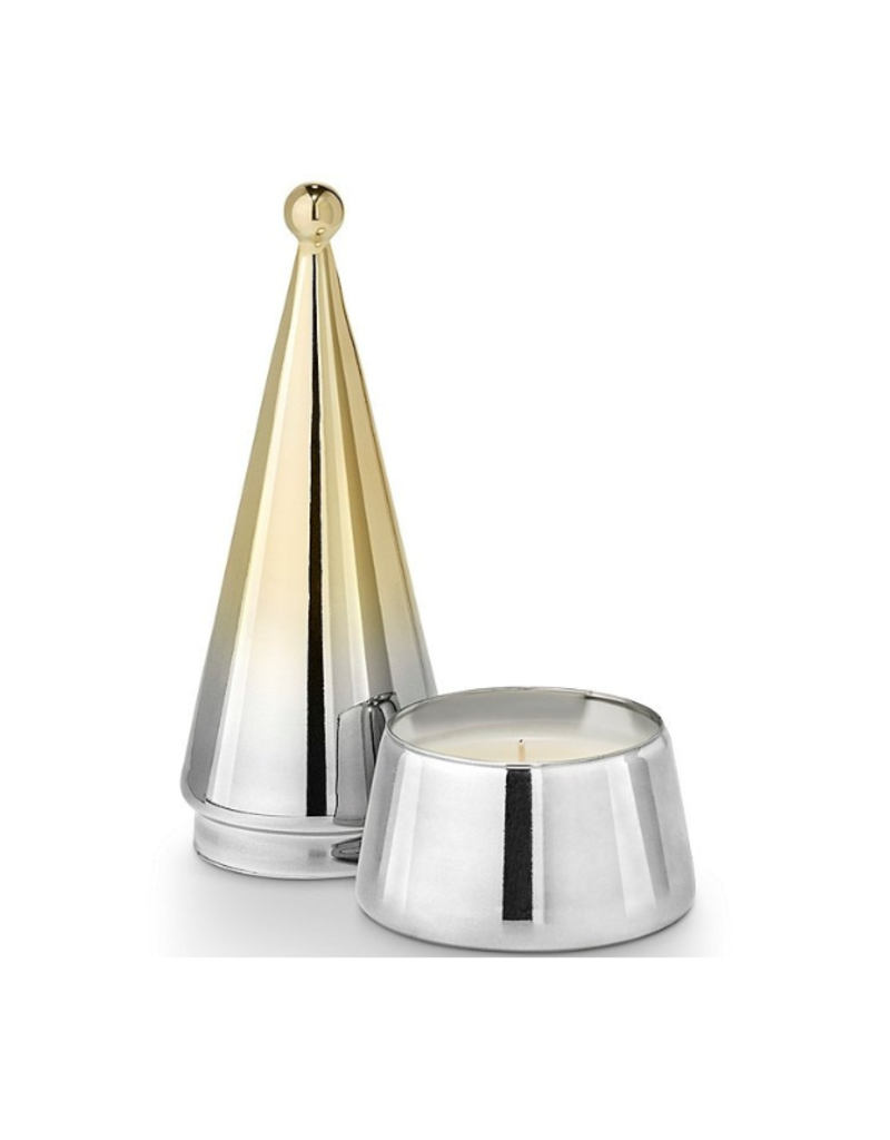 Illume Winter White Medium High Shine Tree Candle