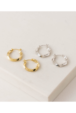 Lover's Tempo Emma Hoop Earrings Gold by Lover's Tempo