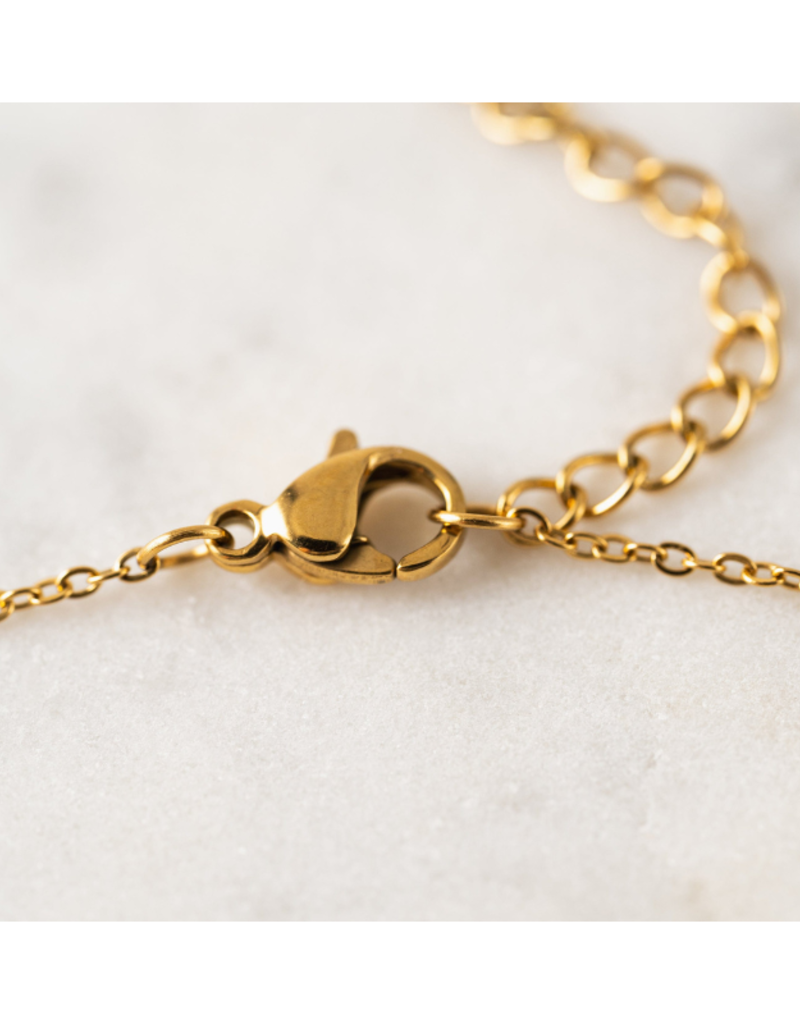 Lover's Tempo Starlight Waterproof Necklace Gold by Lover's Tempo