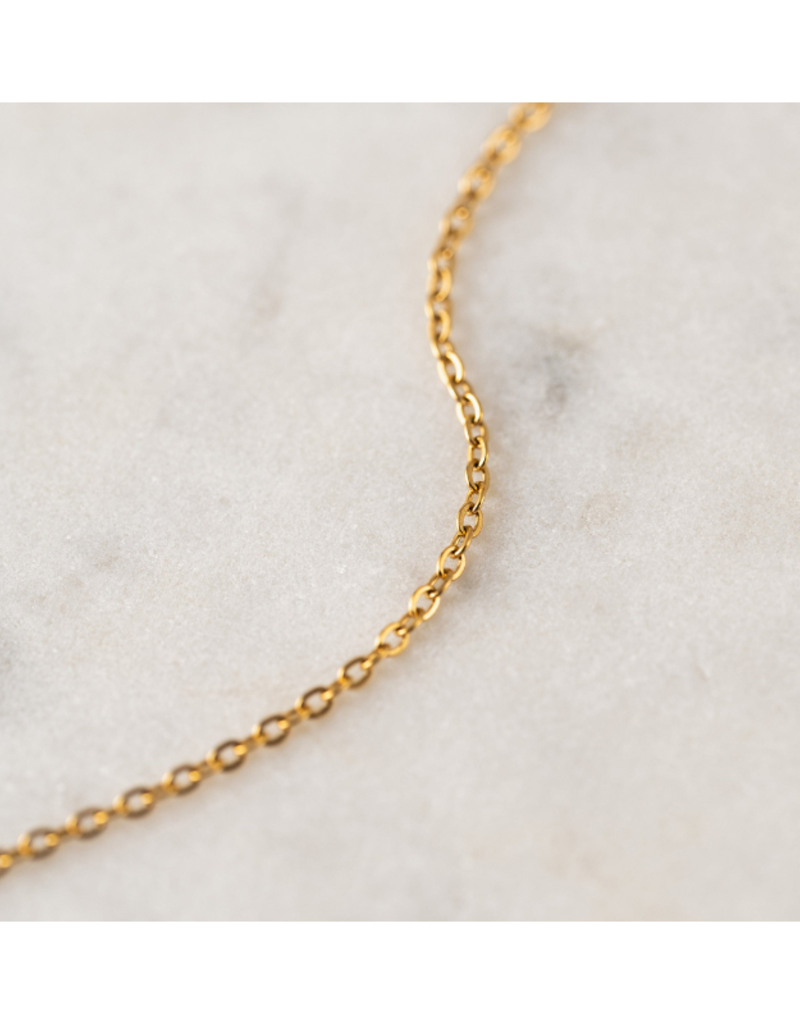 Lover's Tempo Starlight Waterproof Necklace Gold by Lover's Tempo