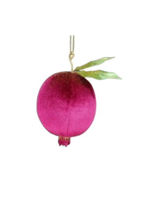 Velvet Pomegranate Ornament