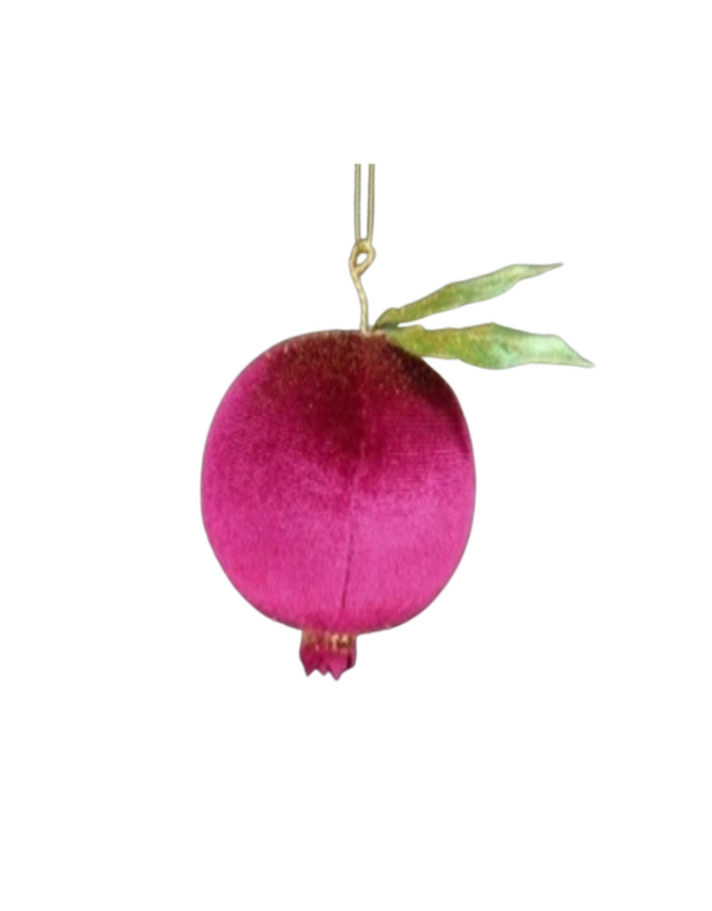 Velvet Pomegranate Ornament
