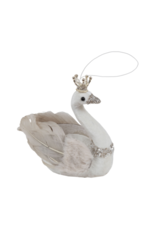 White Swan Ornament