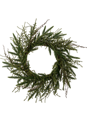 Indaba Trading Twig & Pine Wreath