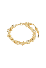 PILGRIM ACT Recycled Bracelet in Gold by Pilgrim