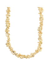 PILGRIM ACT Recycled Necklace in Gold by Pilgrim