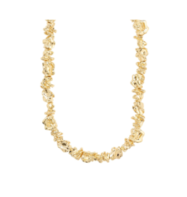 PILGRIM ACT Recycled Necklace in Gold by Pilgrim