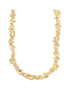 PILGRIM ACT Recycled Necklace in Gold by Pilgrim