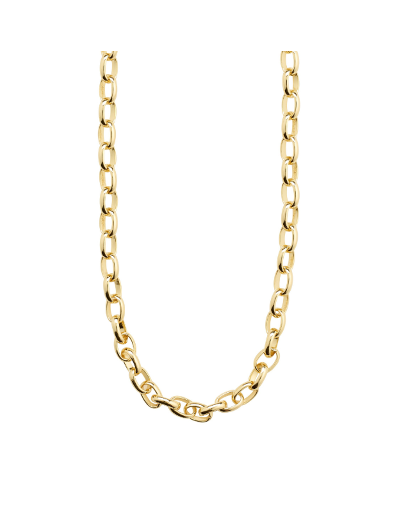 PILGRIM Charm Chain Necklace Gold by Pilgrim