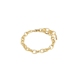 PILGRIM Charm Chain Bracelet Gold by Pilgrim