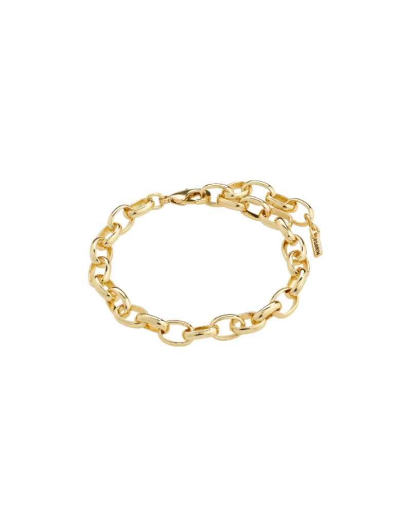 PILGRIM Charm Chain Bracelet Gold by Pilgrim