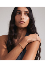 PILGRIM Charm Chain Bracelet Gold by Pilgrim