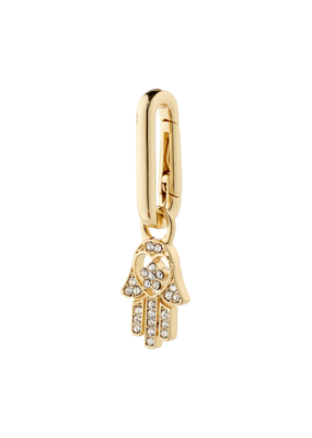PILGRIM Hamsa Charm in Gold by Pilgrim