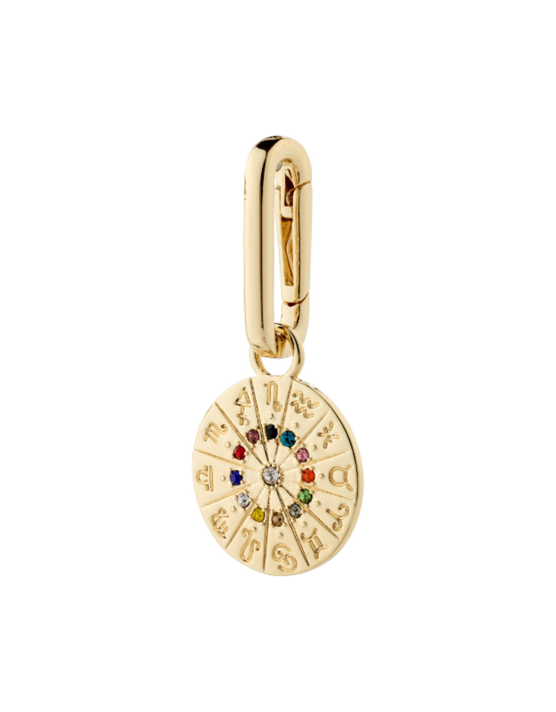 PILGRIM Horoscope Charm in Gold by Pilgrim