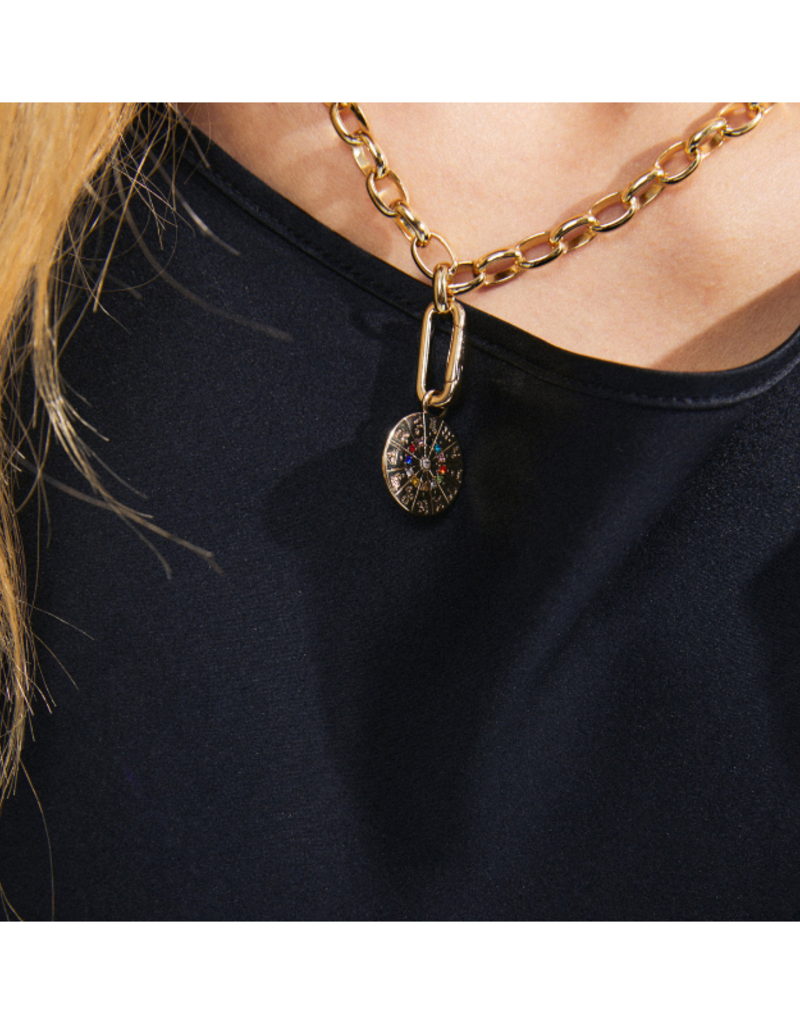 PILGRIM Horoscope Charm in Gold by Pilgrim