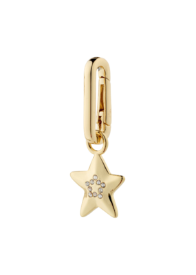 PILGRIM Star Charm in Gold by Pilgrim