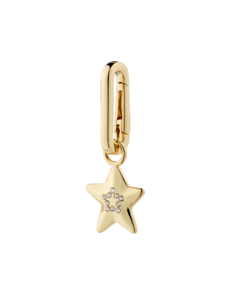 PILGRIM Star Charm in Gold by Pilgrim