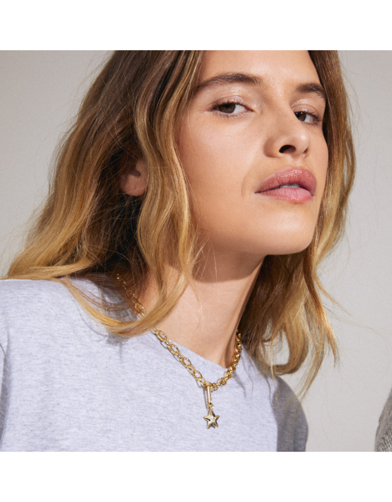 PILGRIM Star Charm in Gold by Pilgrim